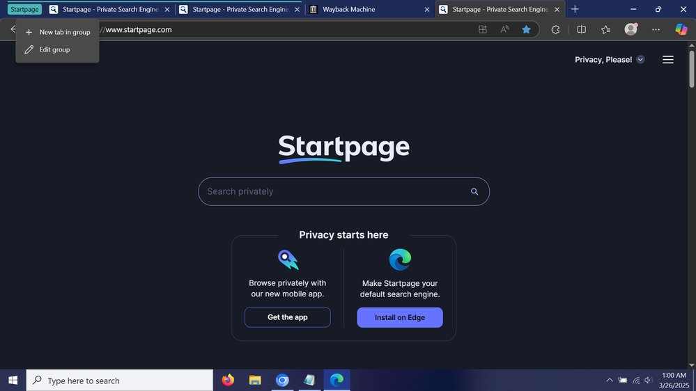 Tab Groups in Edge (2)