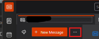 Thunderbird Mail Menu