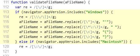 snippet from utilityOverlay.js