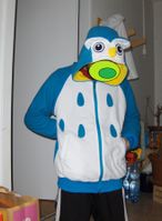 Eulen-Jacke Bauch